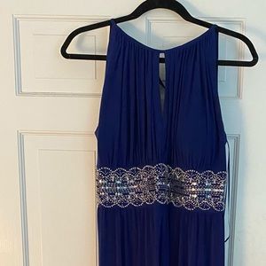 R & M Richards Royal Blue Prom Dress